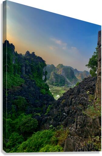 Hang Mua Viewpoint Vietnam 2 Canvas Print