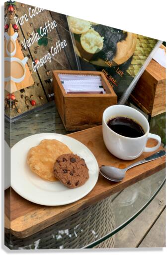 Cookies  Cafe Canvas Print