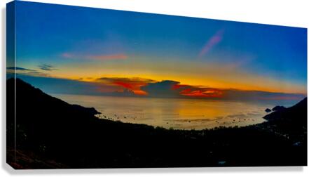Koh Tao Sunset Canvas Print