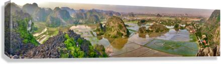 Hang Mua Viewpoint Vietnam 4 Canvas Print