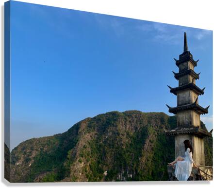 The Tower Lady Canvas Print