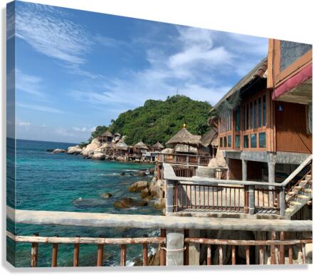 Resorts with a View  Canvas Print