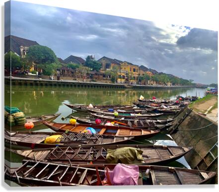 Hoi An River Vietnam Canvas Print
