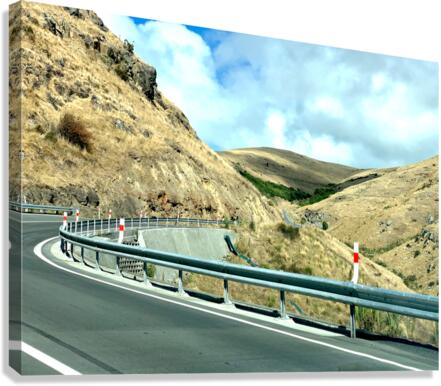 Mountain Highway Canvas Print