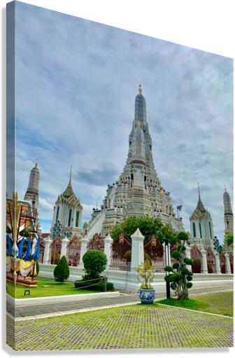 Wat Arun Temple Bangkok Thailand Canvas Print