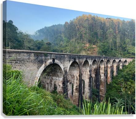 9 Arch Bridge Ella 3 Canvas Print