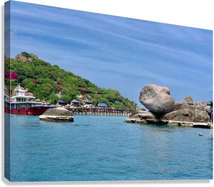 Koh Nang Yuan Island Thailand Canvas Print