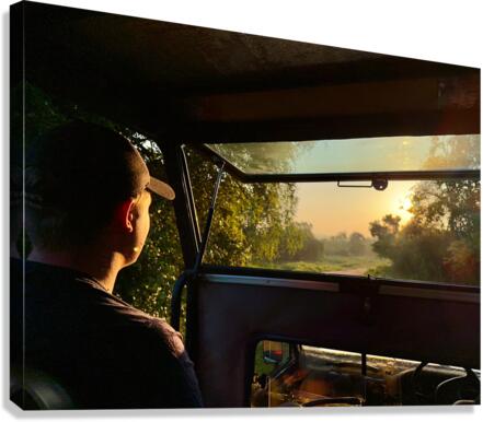 Safari Time Canvas Print