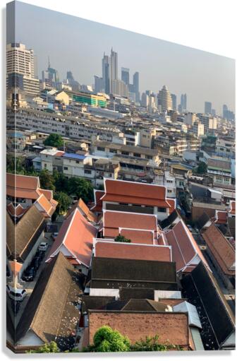 Overview of Bangkok 3 Canvas Print