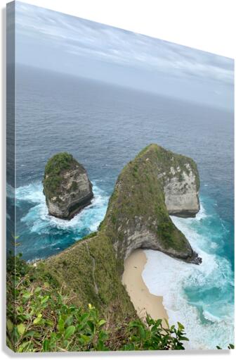 Kelingking Beach Nusa Penida Indonesia 2 Canvas Print