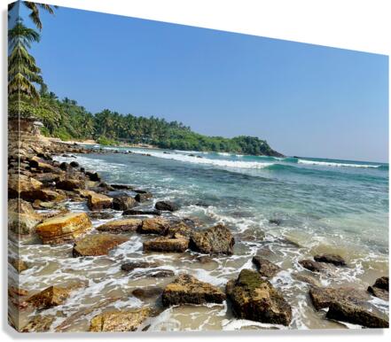 Hiriketiya Beach Sri Lanka Canvas Print