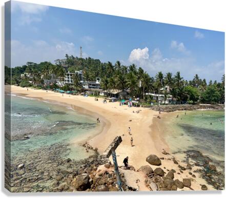 View From Parrot Rock Sri Lanka Canvas Print