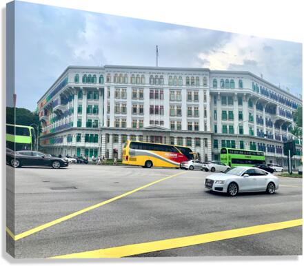 Singapore City Life Canvas Print