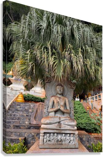 Buddha Under the Tree Canvas Print