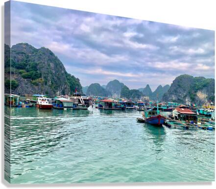 Around Cat Ba Island Canvas Print