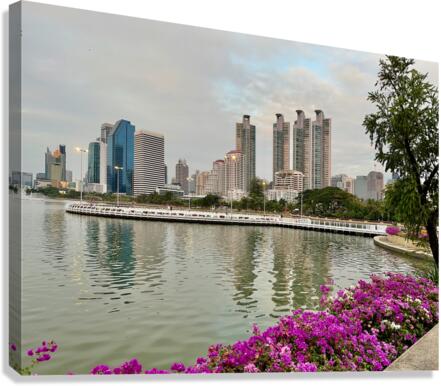 Benchakitti Park Bangkok Canvas Print