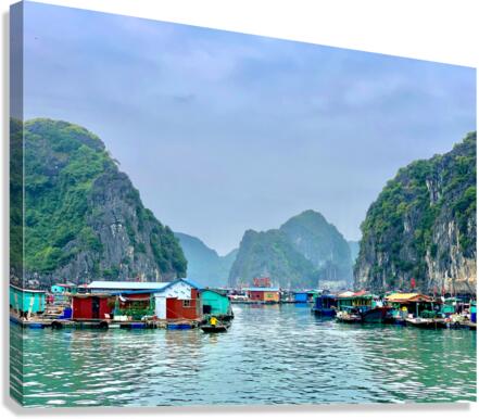 Around Cat Ba Island Vietnam 4 Canvas Print