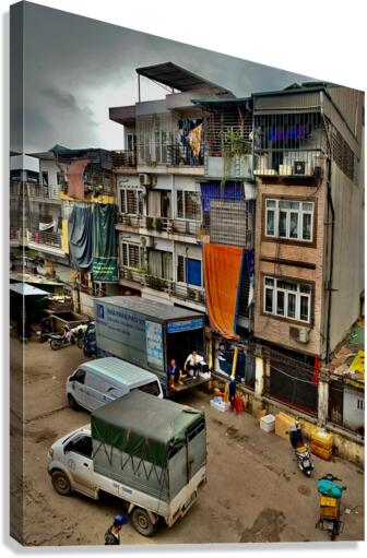 Vietnam Neighbourghood Canvas Print