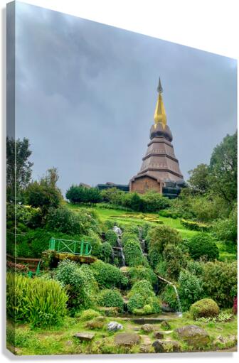 Doi Inthanon Temple Thailand 2 Canvas Print