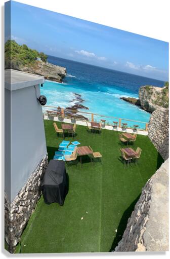 Teluk Luah Bay Nusa Lembongan Indonesia 2 Canvas Print