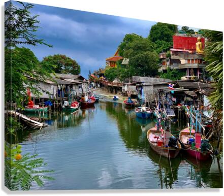 River in Hua Hin Thailand Canvas Print
