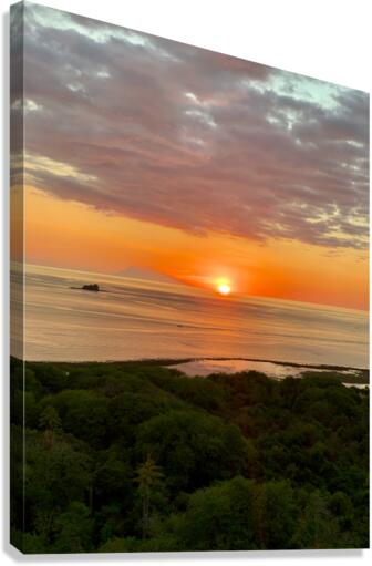 Sunset Over the Flores Sea Indonesia 3 Canvas Print