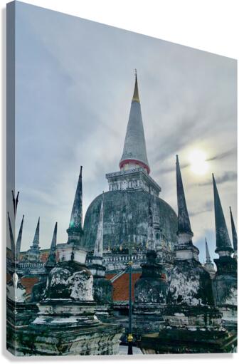Wat Phra Mahathat Woramahawihan Temple Nakhon Si Thammarat Canvas Print