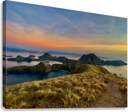 Padar Island Indonesia 2 Canvas Print