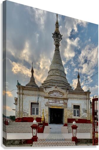 Kalaw Temple Myanmar Canvas Print