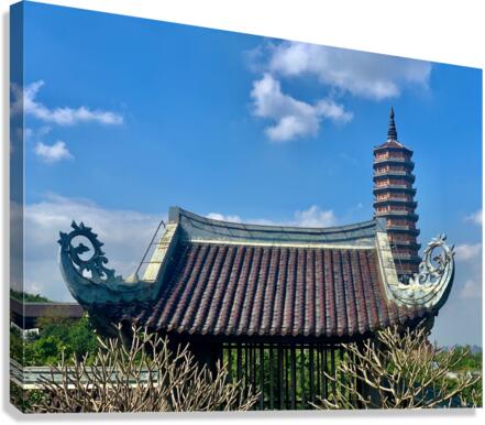 Vietnamese Pagoda Canvas Print