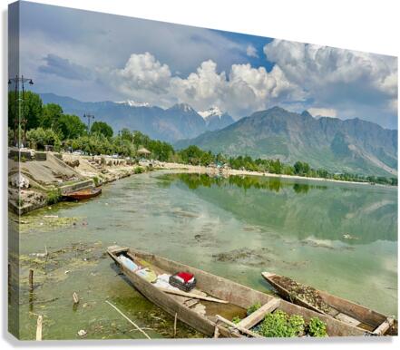 Dal Lake Srinagar 3 Canvas Print