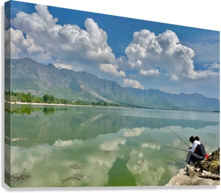Dal Lake Srinagar 5 Canvas Print