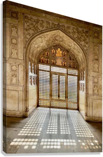 Agra Fort 16 Canvas Print