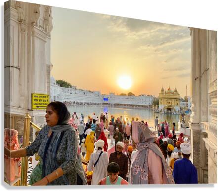 Golden Temple Amritsar 6 Canvas Print