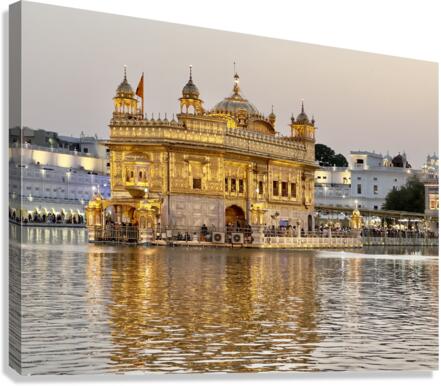 Golden Temple Amritsar 10 Canvas Print