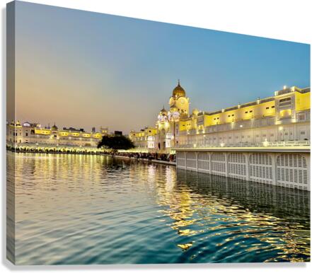 Golden Temple Amritsar 13 Canvas Print