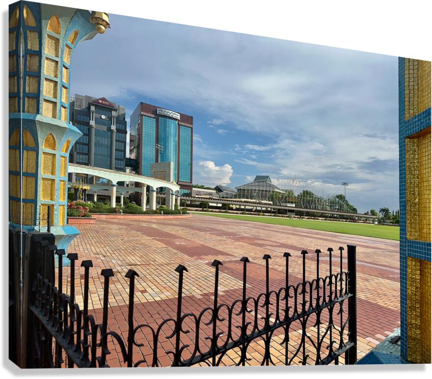Bandar Seri Begawan City Center Brunei Canvas Print