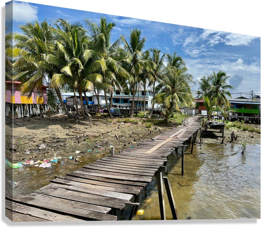 Kampong Ayer Floating Village Brunei 8 Canvas Print