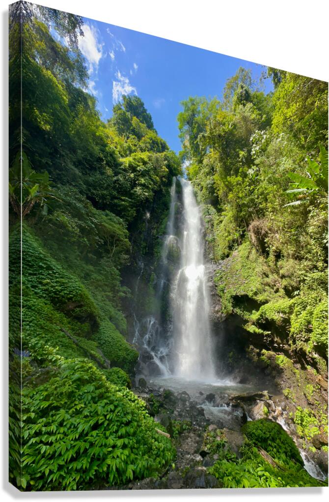 Munduk Waterfalls Bali 5 Canvas Print