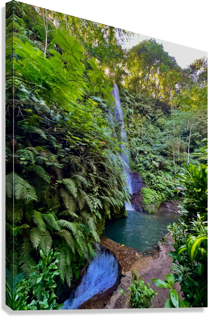 Munduk Waterfalls Bali 1 Canvas Print