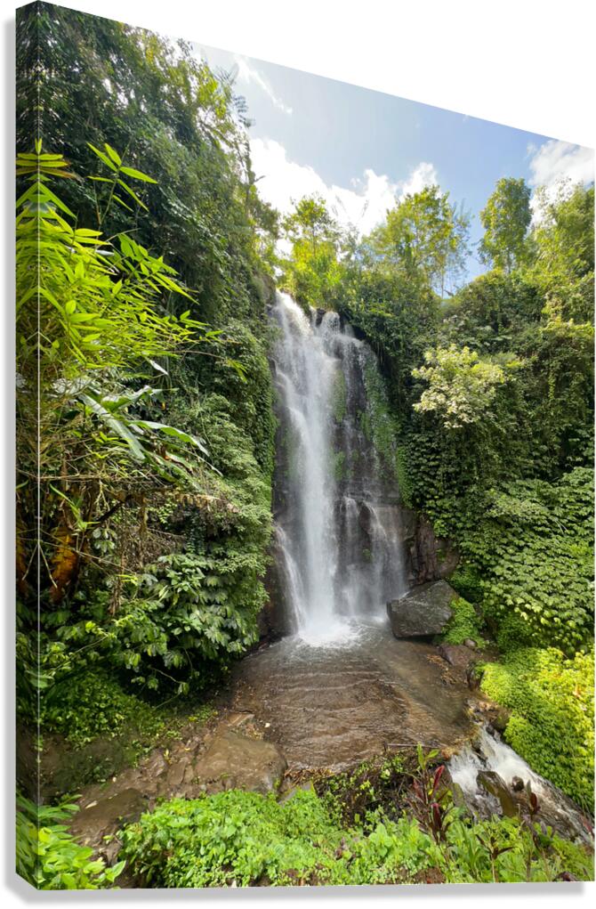 Munduk Waterfalls Bali 2 Canvas Print