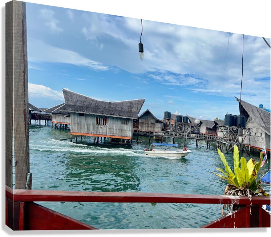 Semporna Marina Borneo 1 Canvas Print