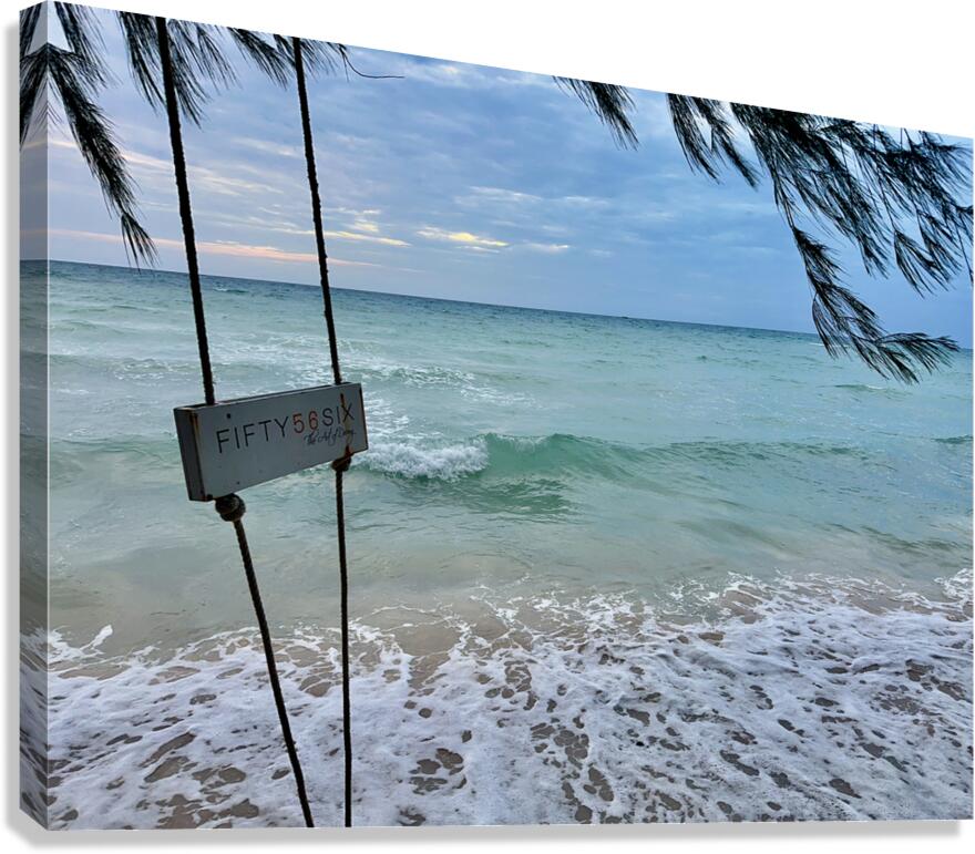 The Storm is coming Koh Tao Canvas Print