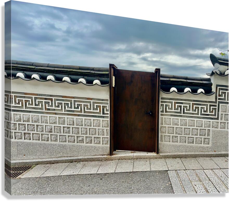 Bukchon Hanok Village Seoul Korea 2 Canvas Print