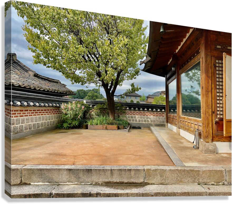 Bukchon Hanok Village Seoul Korea 4 Canvas Print
