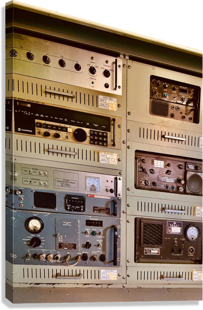 Army Communication Devices Seoul South Korea Canvas Print