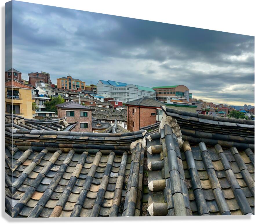 Bukchon Hanok Village Seoul Korea 1 Canvas Print