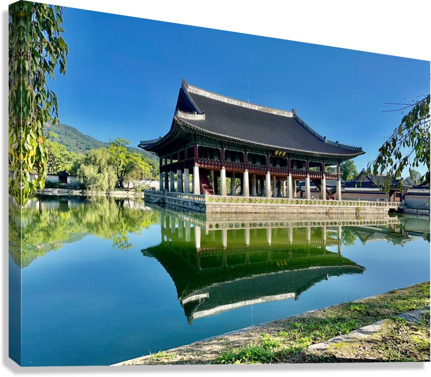 Gyeongbokgung Palace Seoul Korea 3 Canvas Print