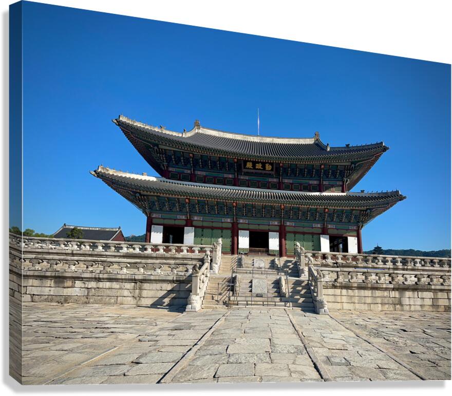 Gyeongbokgung Palace Seoul Korea 1 Canvas Print