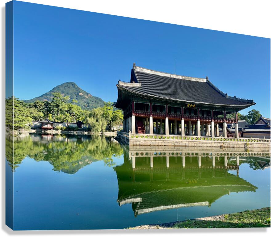 Gyeongbokgung Palace Seoul Korea 2 Canvas Print